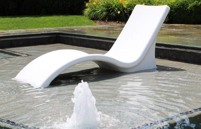 Modern pool chairs