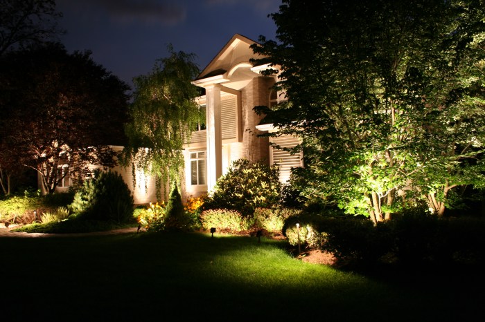 Outdoor lighting design ideas