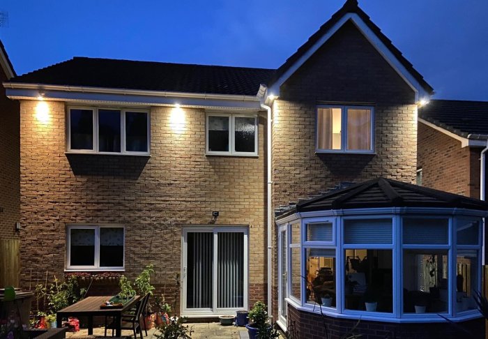 Decorative exterior lighting